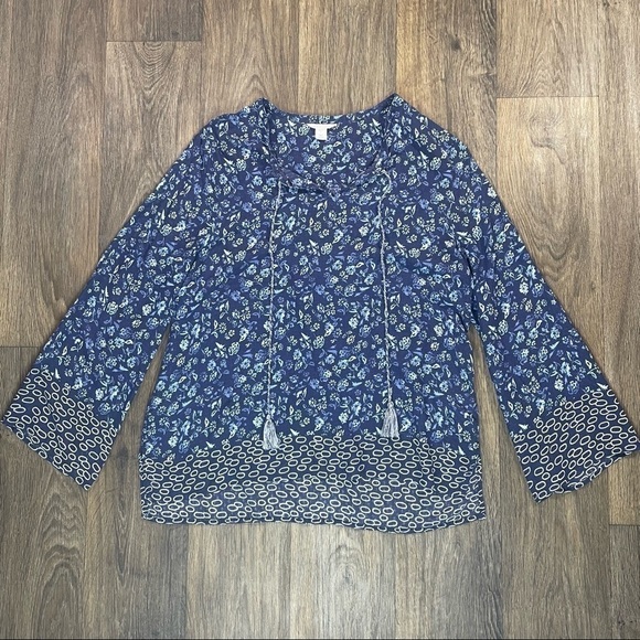 Caslon Floral Blouse - Picture 1 of 9